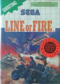 Line of Fire [BE][LU] Box Art