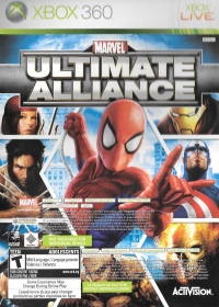 Marvel: Ultimate Alliance / Forza Motorsport 2 [CA] Box Art