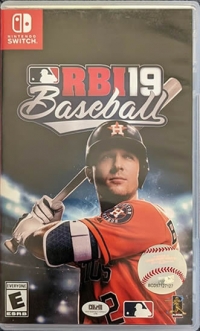 R.B.I. Baseball 19 Box Art
