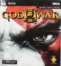 NECA Player Select: God of War III: Kratos - Ghost of Sparta Ultimate Edition Action Figure Box Art