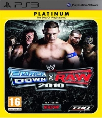 WWE SmackDown vs. Raw 2010 - Platinum [DK][NO][FI][SE] Box Art
