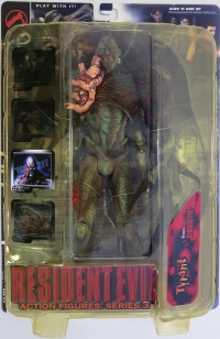 Resident Evil Action Figure: Series 3 - Tyrant from Resident Evil Box Art