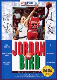 Jordan vs Bird (EA Sports) Box Art