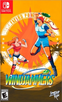 Windjammers (orange cover) Box Art