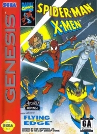 Spider-Man and the X-Men in Arcade's Revenge (Mexico) Box Art