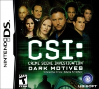 CSI:  Crime Scene Investigation: Dark Motives Box Art