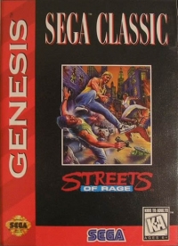 Streets of Rage - Sega Classic (ESRB) Box Art