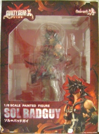 GUILTY GEAR Xrd -SIGN- 1/8 Scale Painted Figure - Sol Badguy (Normal Version) Box Art