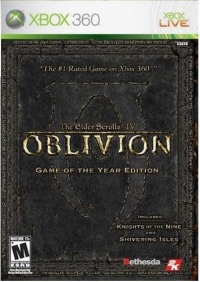 Elder Scrolls IV, The: Oblivion: Game of the Year Edition (Made in USA) Box Art