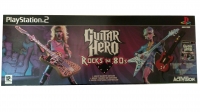 Guitar Hero: Rocks the 80s (Game and Guitar Controller) [IT] Box Art