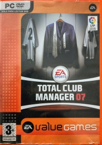 Total Club Manager 07 - EA Value Games Box Art