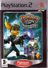 Ratchet & Clank 2: Fuoco a Volontà - Platinum Box Art