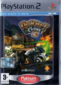 Ratchet & Clank 3 - Platinum [IT] Box Art