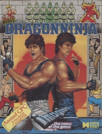Bad Dudes vs. Dragon Ninja (cassette) Box Art