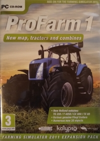 ProFarm 1: New map, tractors and combines Box Art