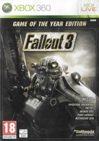 Fallout 3 - Game Of The Year Edition (PEGI rating) Box Art