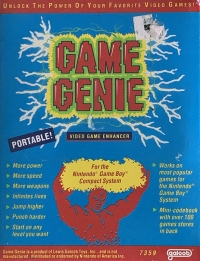 Galoob Game Genie [NA] Box Art