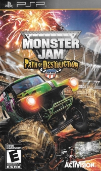 Monster Jam: Path of Destruction [CA] Box Art