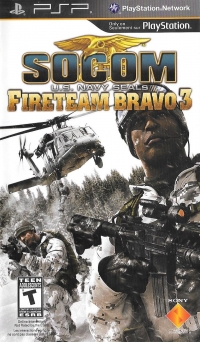 SOCOM: U.S. Navy SEALs: Fireteam Bravo 3 [CA] Box Art