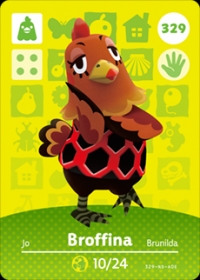 Animal Crossing - #329 Broffina [NA] Box Art