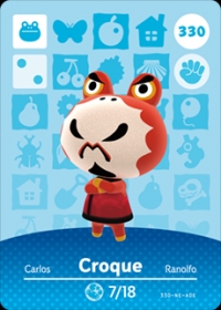 Animal Crossing - #330 Croque [NA] Box Art