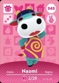 Animal Crossing - #345 Naomi [NA] Box Art