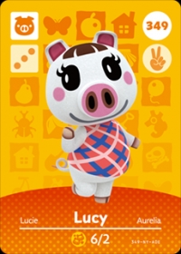 Animal Crossing - #349 Lucy [NA] Box Art