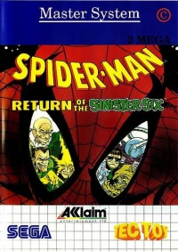 Spider-Man: Return of the Sinister Six (bold Produzido) Box Art
