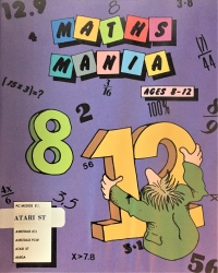 Maths Mania: Ages 8-12 Box Art