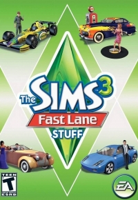 Sims 3, The: Fast Lane Stuff Box Art