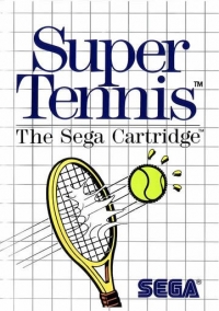 Super Tennis (Sega®) Box Art
