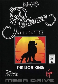 Lion King, The - Platinum Collection (black cart) Box Art