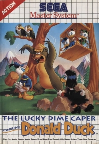 Lucky Dime Caper Starring Donald Duck, The Box Art
