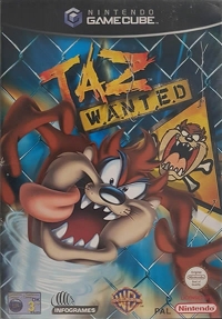 Taz Wanted Box Art