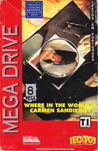 Where in the World is Carmen Sandiego? Box Art