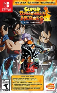 Super Dragon Ball Heroes: World Mission - Hero Edition Box Art