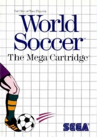 World Soccer (Sega®) Box Art