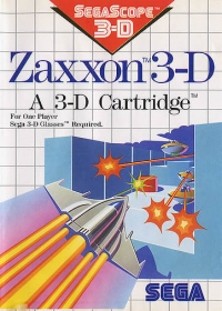 Zaxxon 3-D Box Art