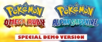 Pokémon Omega Ruby and Pokémon Alpha Sapphire Special Demo Version Box Art