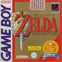 Legend of Zelda, The: Link's Awakening - Classic Serie Box Art