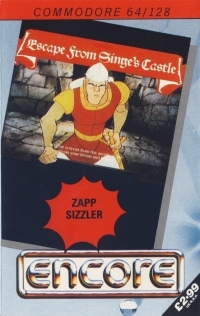 Dragon's Lair II: Escape from Singe's Castle - Encore Box Art