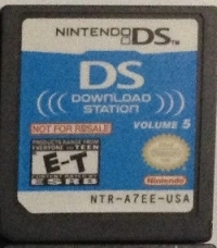 DS Download Station Volume 5 - Nintendo DS Demo - VGCollect