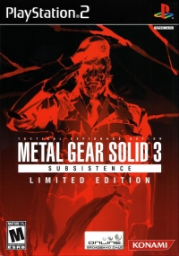 Metal Gear Solid 3: Subsistence - Limited Edition Box Art