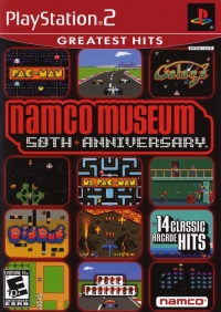 Namco Museum 50th Anniversary - Greatest Hits Box Art