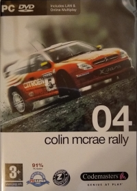 Colin McRae Rally 04 [FI] Box Art