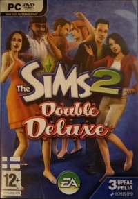 Sims 2, The: Double Deluxe Box Art