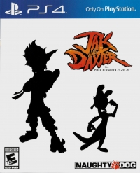 Jak and Daxter: The Precursor Legacy (silhouettes cover) Box Art