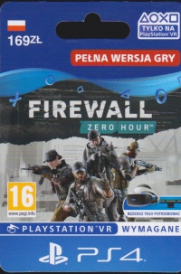 Firewall: Zero Hour (PS4) [PL] Box Art