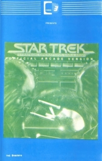 Star Trek: Strategic Operations Simulator (cassette) Box Art