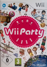 Wii Party (Not to be Sold Separately) Box Art